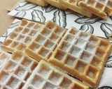 そのままでも美味しいアメリカンワッフル作り方5写真