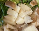 ブロッコリーとほうれん草のパスタ 36作り方2写真