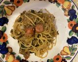 ブロッコリーとほうれん草のパスタ 36作り方18写真