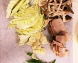 味付けは塩のみ☆春キャベツのペペチ☆簡単作り方1写真
