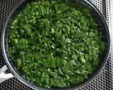 栄養満点☆ソフトケールの菜飯。作り方2写真