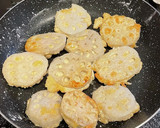 簡単　れんこんのはさみ焼き　作り方2写真