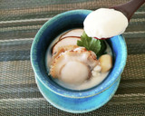 黄金比で失敗無し。丸ごとホタテの茶碗蒸し作り方7写真