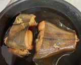 子持ちカレイの煮魚作り方6写真