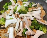 鶏胸肉とエリンギブロッコリーのクリーム煮作り方6写真