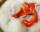 鍋キューブ白湯●白菜＆豚肉の餅とろとろ鍋作り方4写真