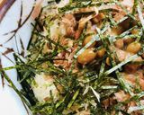毎日のしろごはん●ふりかけ納豆丼作り方1写真