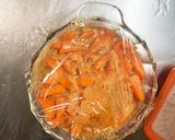 漬時間無きな粉味噌ケチャ甘酢人参浅漬け作り方6写真