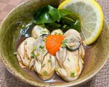 ぷっくら美味しい蒸し牡蠣で♪酢牡蠣作り方7写真