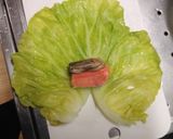 牡蠣と鮭のロールキャベツ作り方4写真