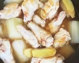 鶏手羽元と大根の煮物作り方7写真