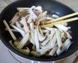 きのことほうれん草の洋風きんぴら作り方4写真