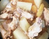 鶏手羽元と大根の煮物作り方9写真