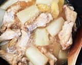 鶏手羽元と大根の煮物作り方10写真