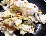簡単★キャベツと豚こま肉の鶏ガラ炒め作り方4写真