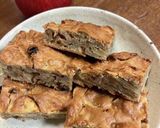 鉄板に広げて！混ぜるだけ簡単りんごケーキ作り方6写真