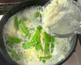 簡単☆鰹節出汁たっぷり絹さや卵とじ作り方4写真