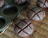 割れないクッキー生地で脚付きメロンパン作り方33写真