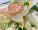 かぶとエビのやわらか卵とじ♪作り方5写真