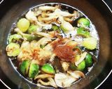 ささみと芽キャベツの具だくさん味噌汁作り方6写真