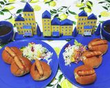 スウェーデン式ホットドッグ♪揚げ玉ねぎで作り方13写真
