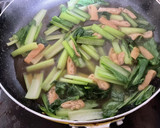 小松菜と油揚げの煮浸し作り方4写真