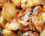 鰹節香る鶏大根作り方9写真