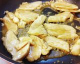 鶏むね肉照り焼き丼。作り方5写真