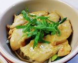鶏むね肉照り焼き丼。作り方8写真