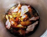 圧力鍋で手羽元の煮込み作り方1写真