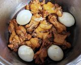 圧力鍋で手羽元の煮込み作り方3写真
