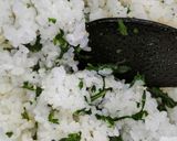 春を感じる春菊ご飯 麺つゆで美味しく作り方2写真