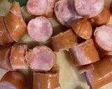 ソーセージ入り　パラパラチャーハン　38作り方5写真