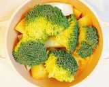 レンジで簡単♡チーズフォンデュと蒸し野菜作り方2写真