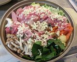 味付けはレトルトカレーのチーズカレー鍋作り方5写真