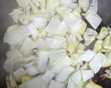ごはん進む！【白菜と豚肉の中華炒め】作り方5写真