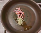 きのことベーコンのわさび醤油パスタ作り方4写真