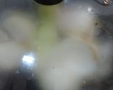 簡単焼き玉ねぎスープ　スライスチーズのせ作り方3写真