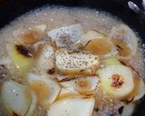 簡単焼き玉ねぎスープ　スライスチーズのせ作り方5写真