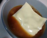 簡単焼き玉ねぎスープ　スライスチーズのせ作り方6写真
