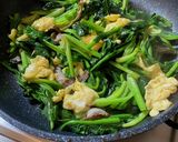 *ほうれん草と卵の炒め物*作り方3写真