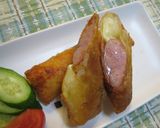 新じゃがのめんたいマヨチーズ春巻き✿作り方6写真