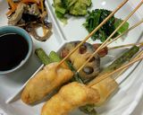 野菜中心の串カツ作り方8写真