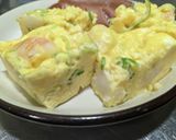 お弁当に！葱と海老のふんわり卵作り方4写真