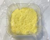 レンジでズボラ厚焼きホットケーキ作り方4写真