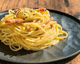 65℃ 温泉卵で作るカルボナーラ作り方29写真