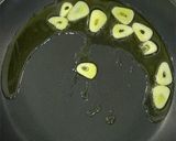 お手軽＊菜の花のワンパンクリームパスタ作り方3写真