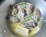 牡蠣とアスパラのクリームパスタ作り方5写真