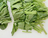 ☆ほうれん草と小エビごま油炒め☆作り方1写真