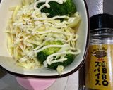 ブロッコリーとエビのマヨチーズ焼き作り方8写真